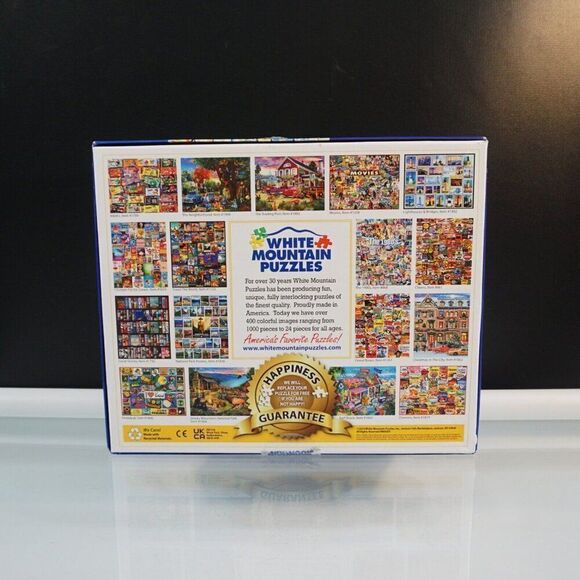SEAS THE DAY By Tracy Flickinger 1000 Piece Jigsaw Puzzle White Mountain #1912 - Picture 3 of 6
